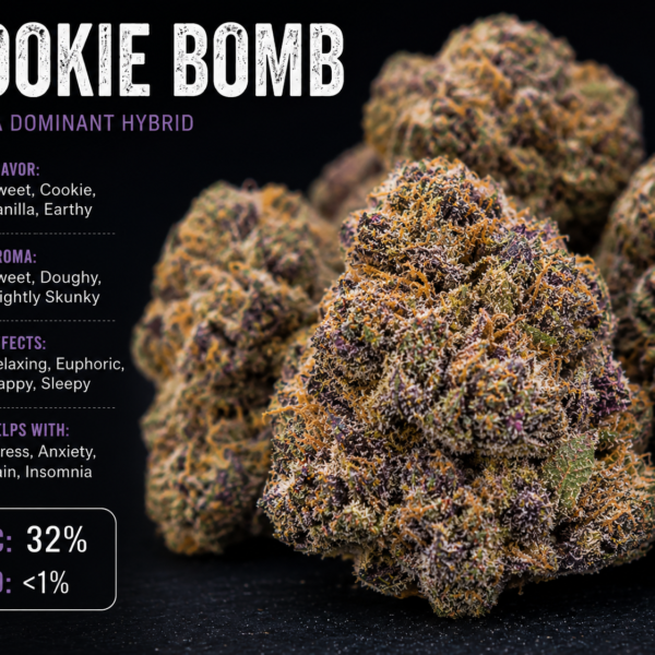 Cookie Bomb - Indica - 32 % THC